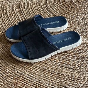 Cole Haan Dark Blue Slide Sandals size 11
